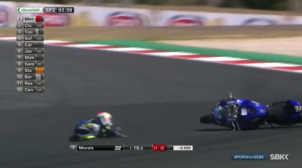 SSP – Vídeo: A queda de Sheridan Morais em Portimão