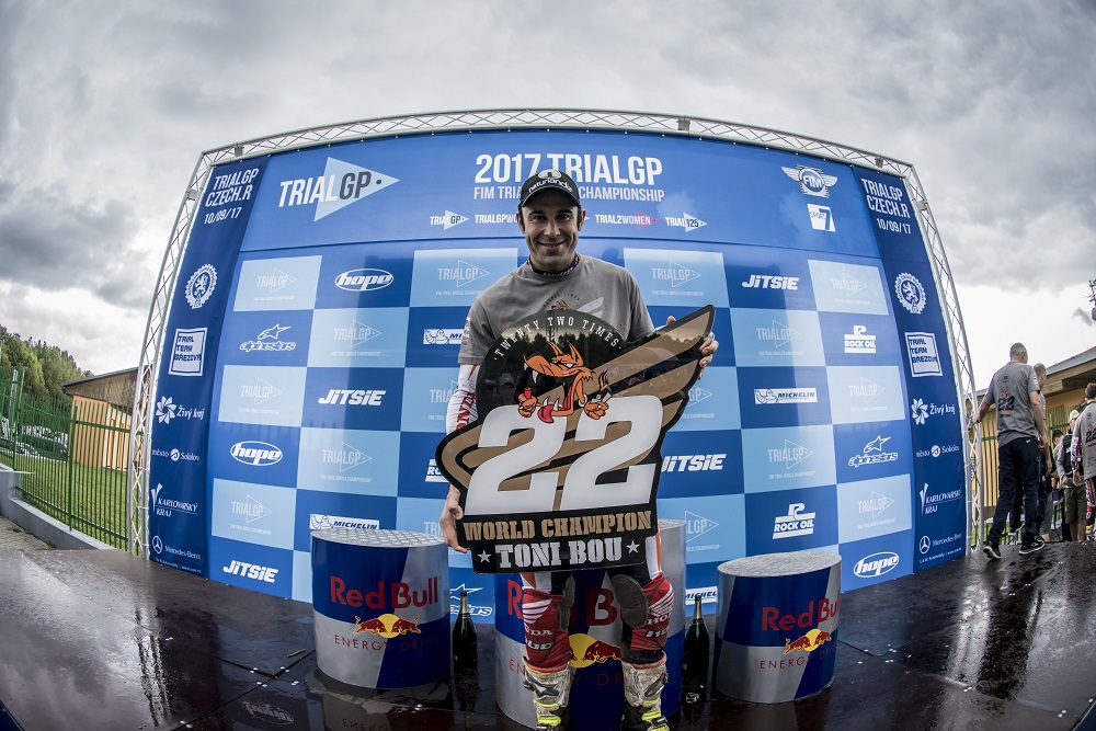 Trial: Toni Bou conquista 22º título mundial consecutivo