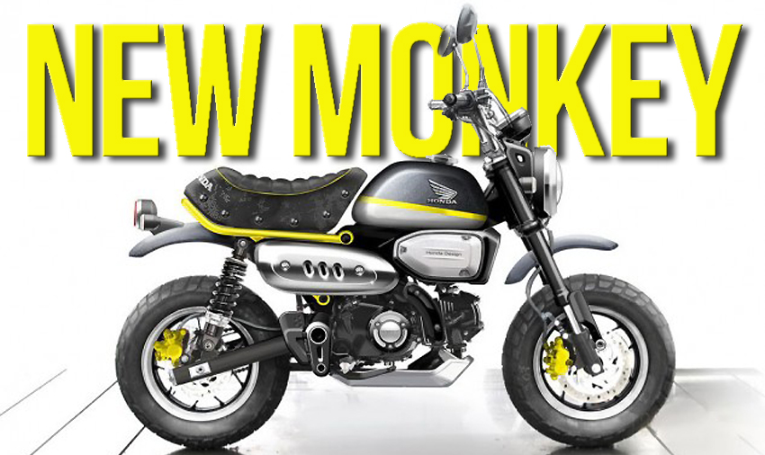 Honda apresenta uma nova Monkey