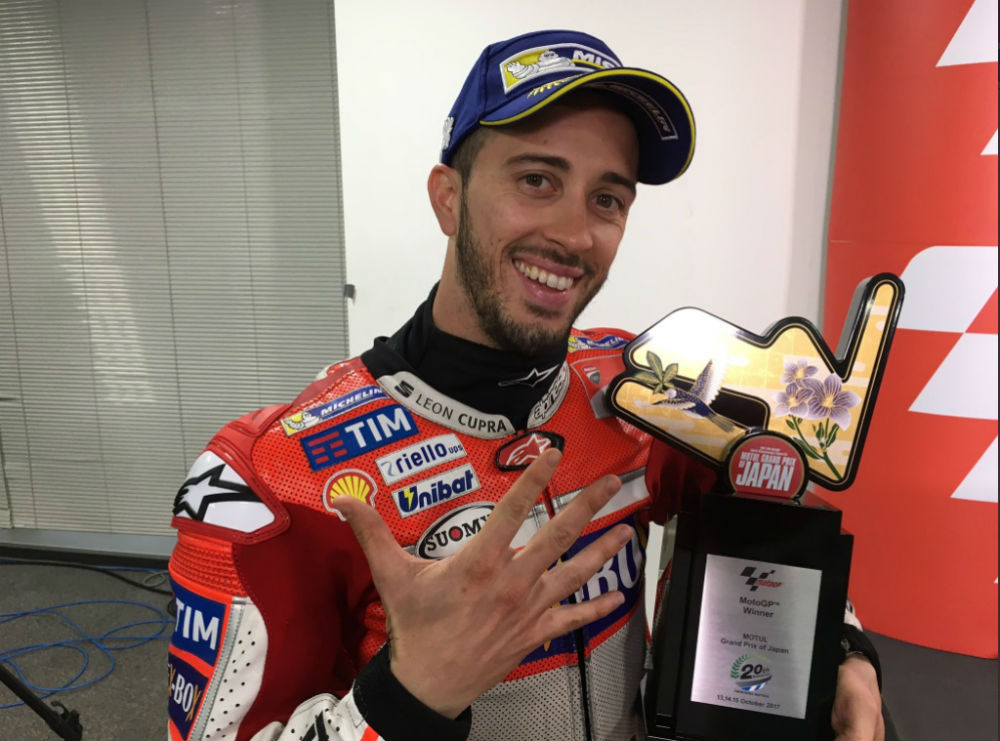 MotoGP – Andrea Dovizioso: “É sempre emocionante derrotar o Márquez”