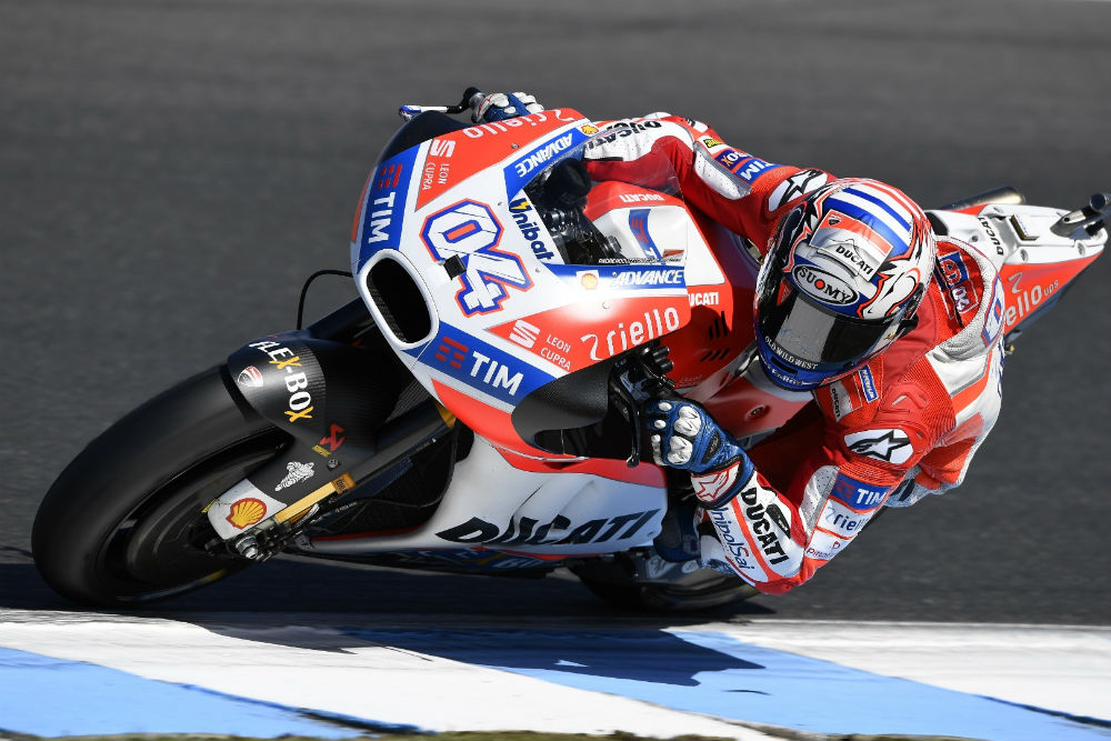 MotoGP – Andrea Dovizioso: “Foi um primeiro dia positivo mas vamos ter de melhorar”