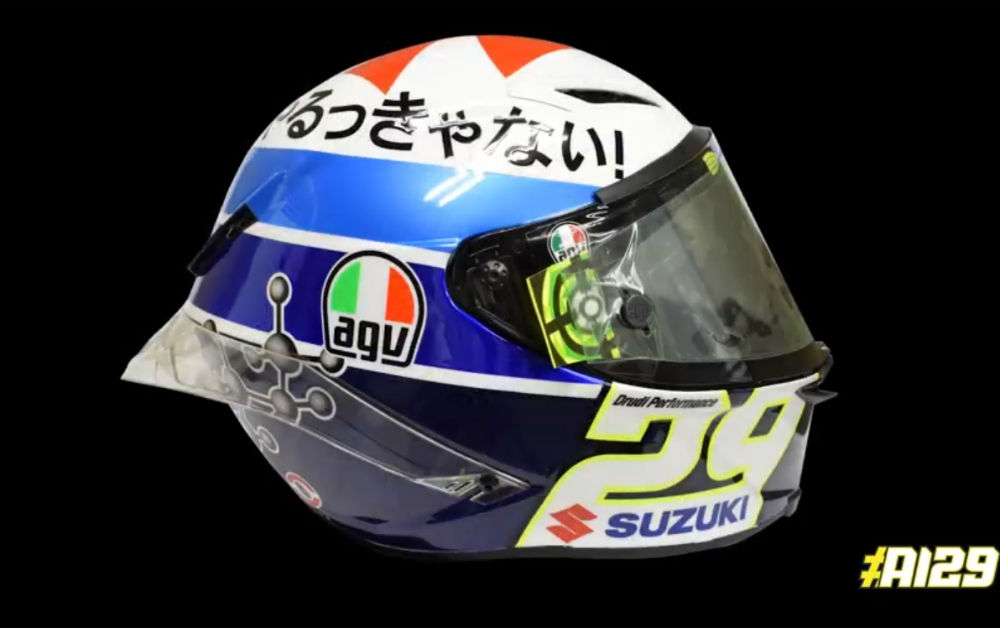 MotoGP: O novo capacete de Andrea Iannone
