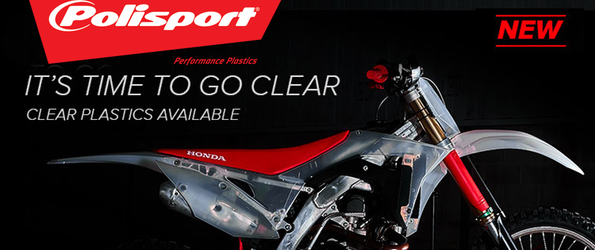 Novos Kits de Plásticos Polisport – Em versão TRANSPARENTE