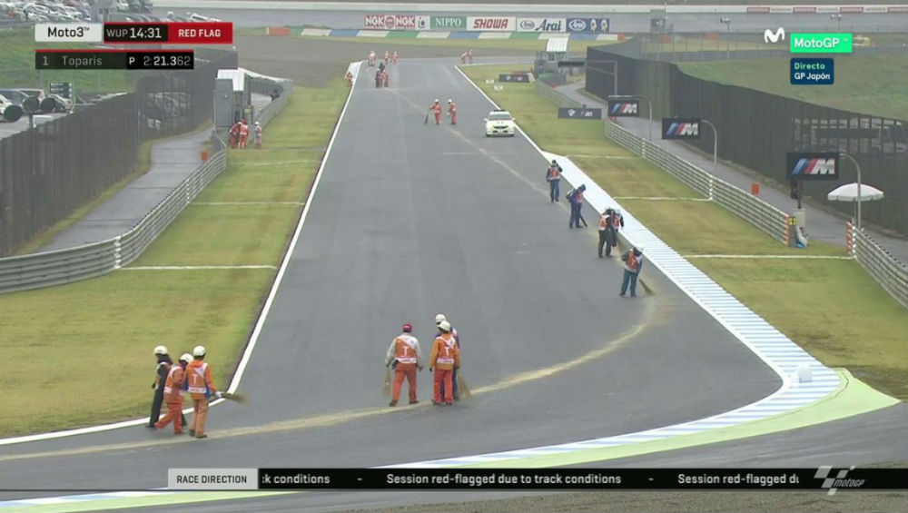 Moto3 – GP do Japão: Warm-Up interrompido