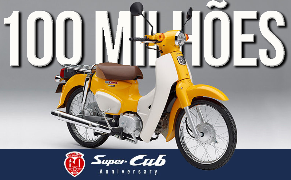 A Honda celebrou os 100 Milhões de unidades produzidas da sua icônica moto Super CUB