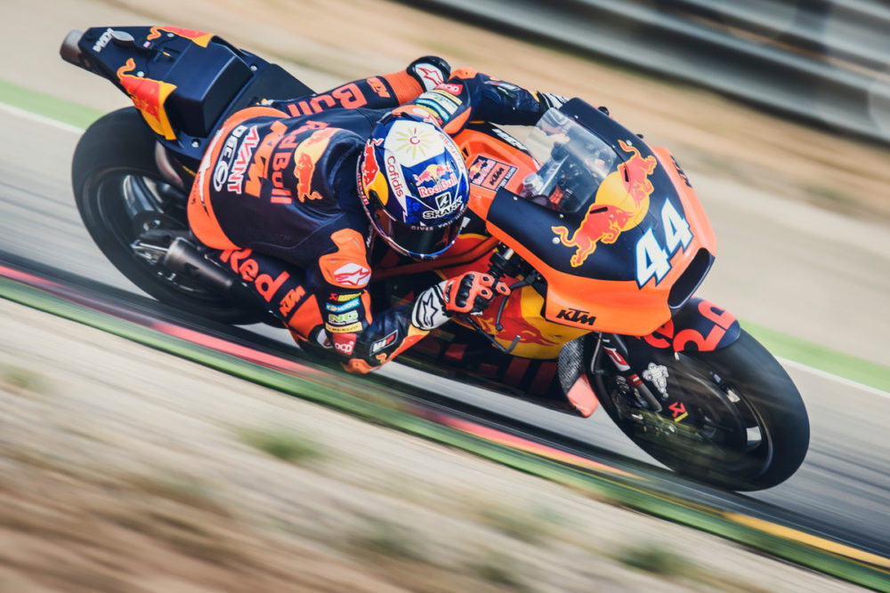 Moto2 – Miguel Oliveira: “Não quero acelerar a subida ao MotoGP”