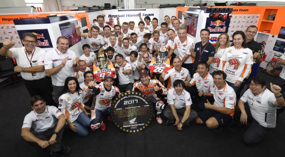 MotoGP: Honda assegura ‘Tripla Coroa’