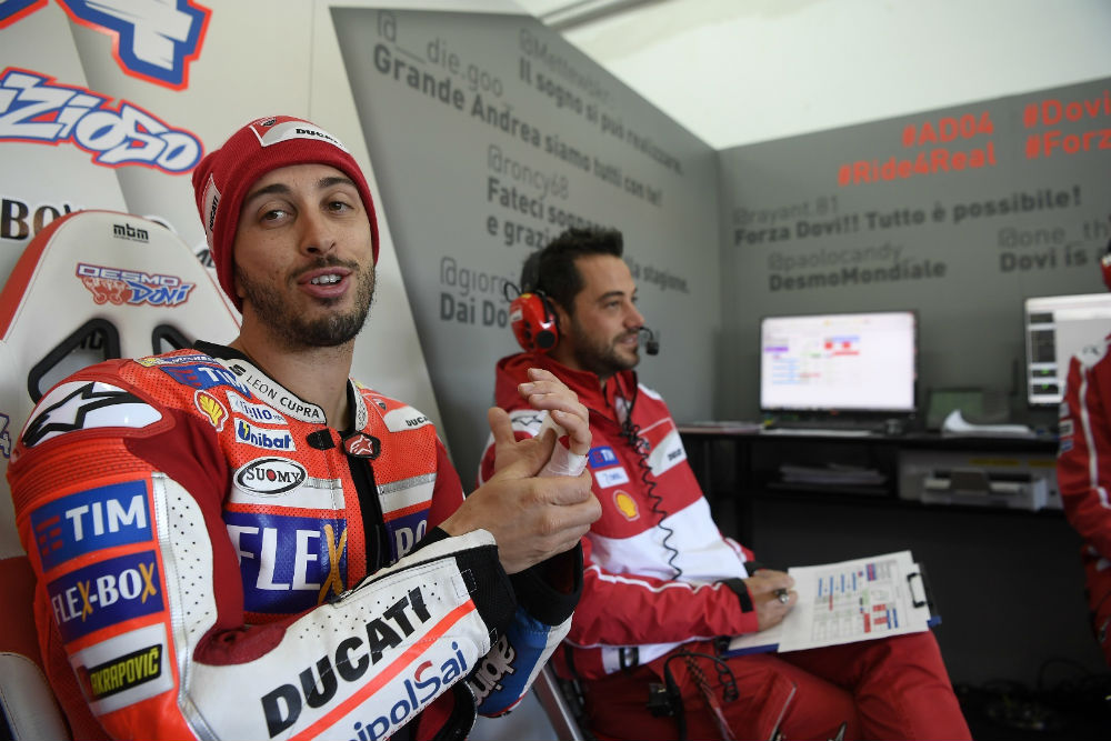MotoGP – Andrea Dovizioso: “Ninguém tem espaço para cometer erros”