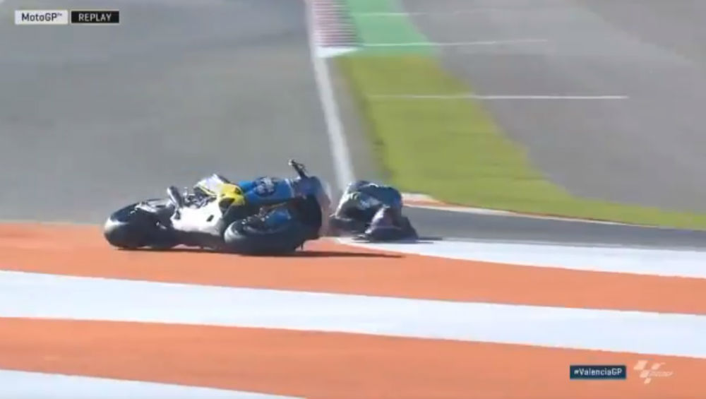 MotoGP – Vídeo: A queda de Jack Miller em Valência