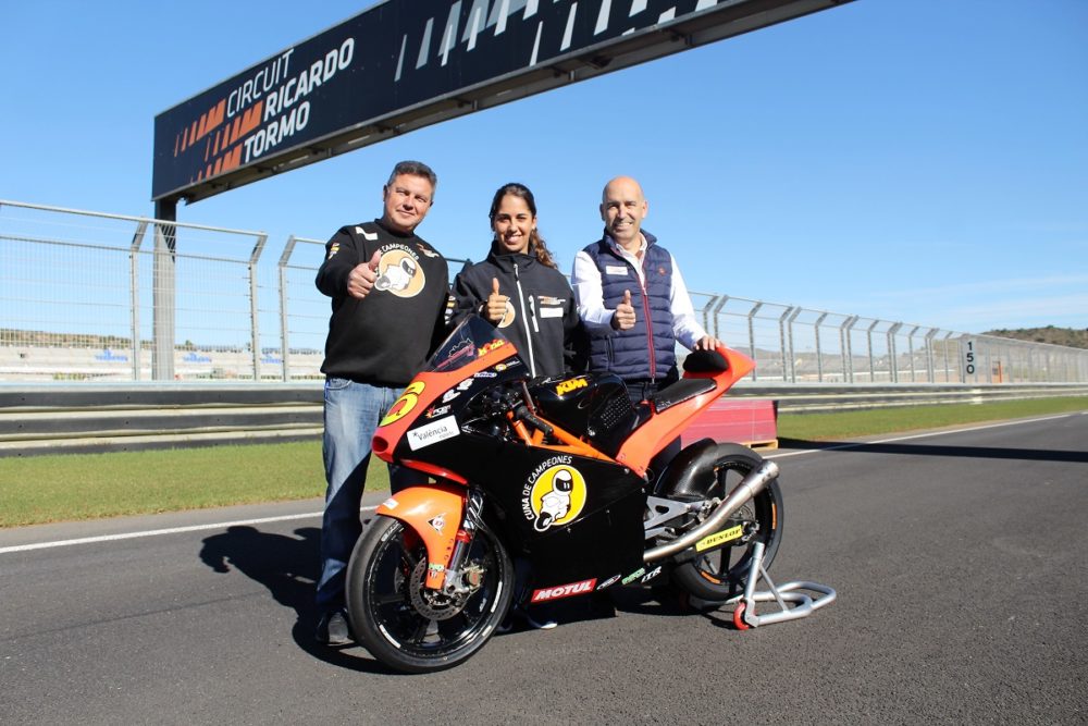 Moto3: María Herrera garante presença no GP da Comunidade Valenciana