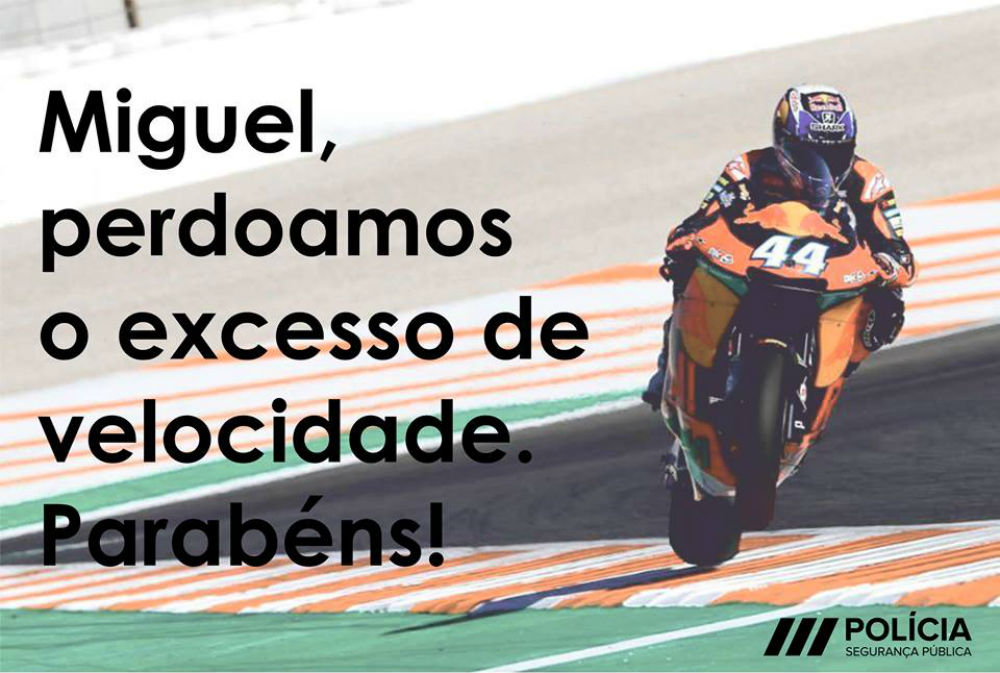 Moto2: PSP perdoa os excessos a Miguel Oliveira