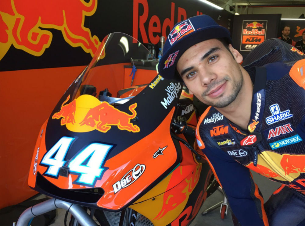 Moto2: Miguel Oliveira estreou nova carenagem em Valência