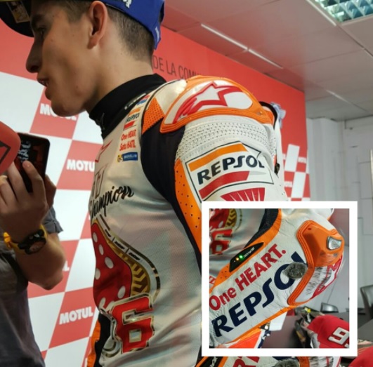 MotoGP: O cotovelo da felicidade para Marc Márquez