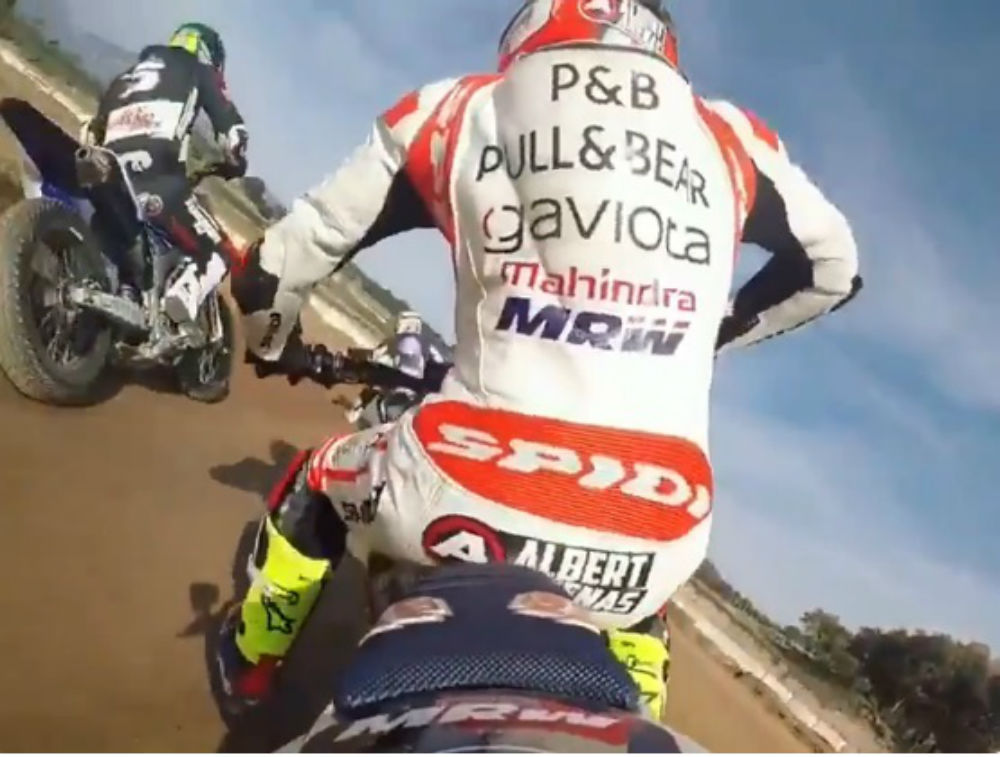 Vídeo: Albert Arenas e Johann Zarco treinam para o Superprestigio