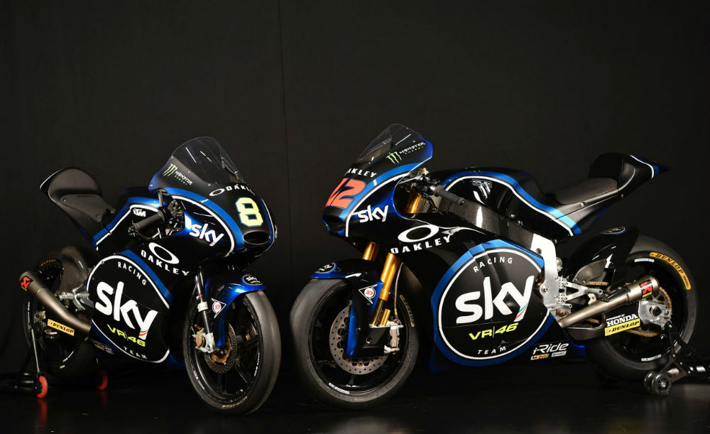Sky VR46 Racing apresenta as equipas de Moto2 e Moto3 para 2018