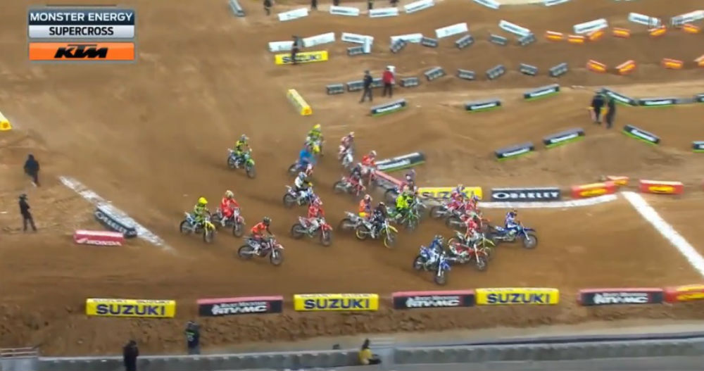 AMA Supercross – vídeo: A corrida do AMA 450SX de Houston na integra