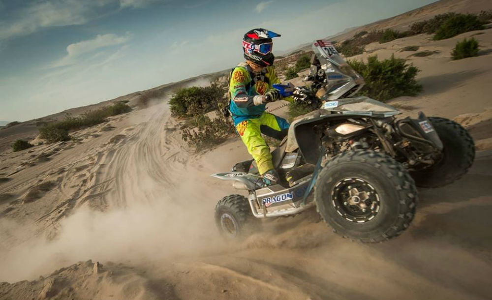 Dakar 2018: Axel Dutrie o melhor entre os quads