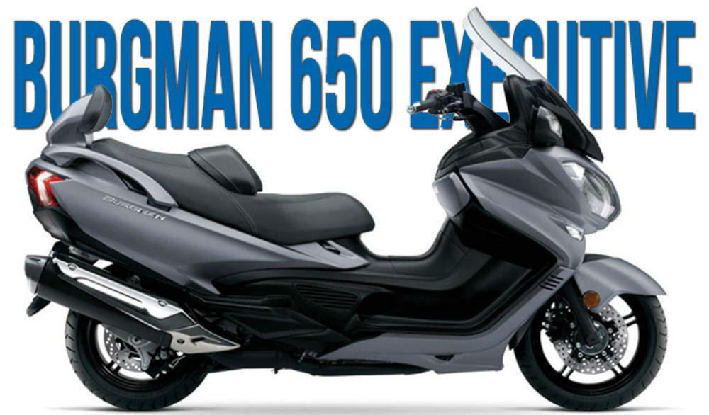 Suzuki Burgman 650 Executive para lá do luxo.