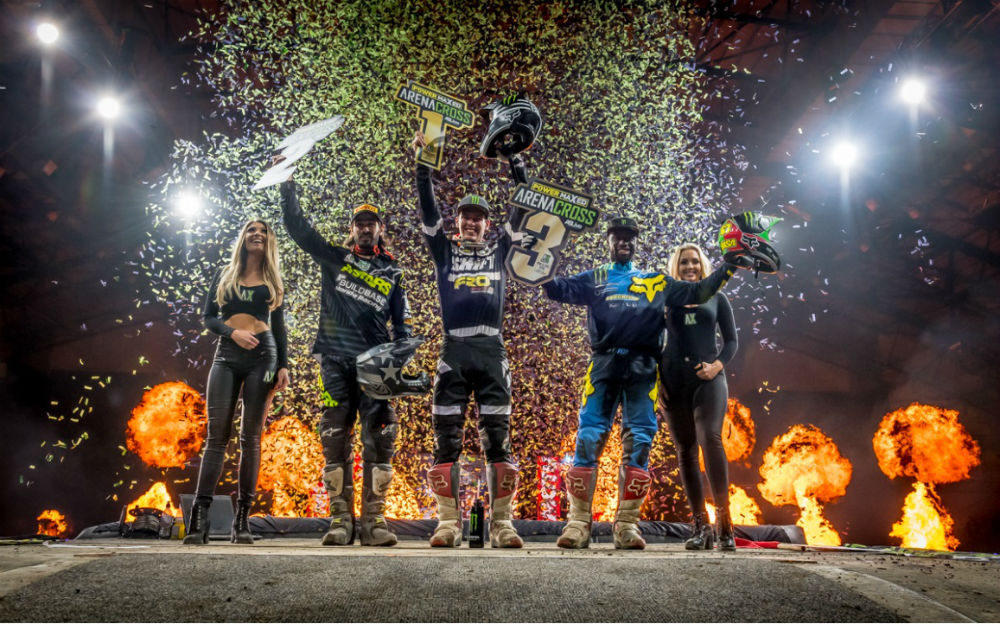 Arenacross UK: Hugo Basaúla 3º em Newcastle