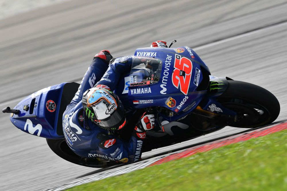 MotoGP: Maverick Viñales com o melhor tempo do 2º dia de testes