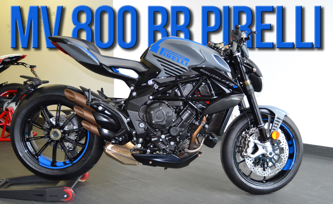 MV AGUSTA Brutale 800 RR Pirelli – Versão Exclusiva Celebra Parceria de Sucesso