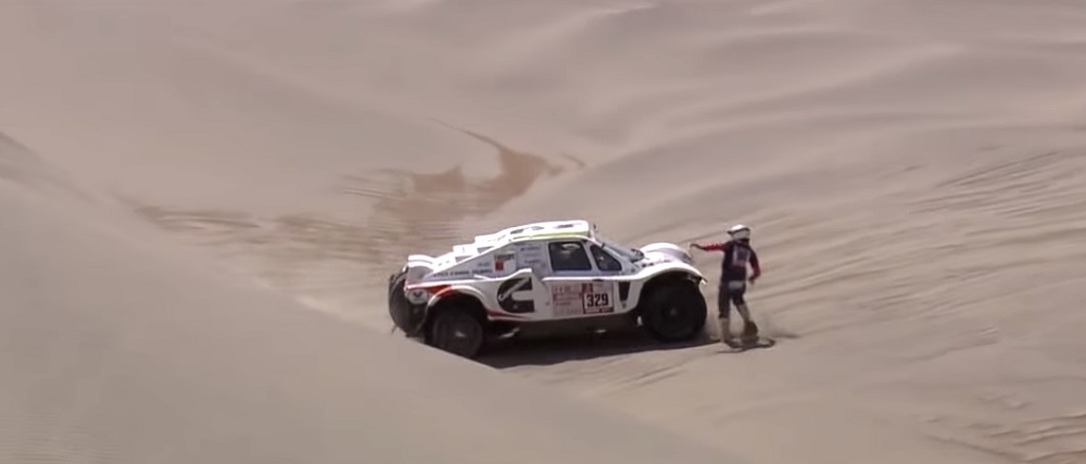 Dakar 2018, Vídeo: Gabriela Novotna evita atropelamento no deserto