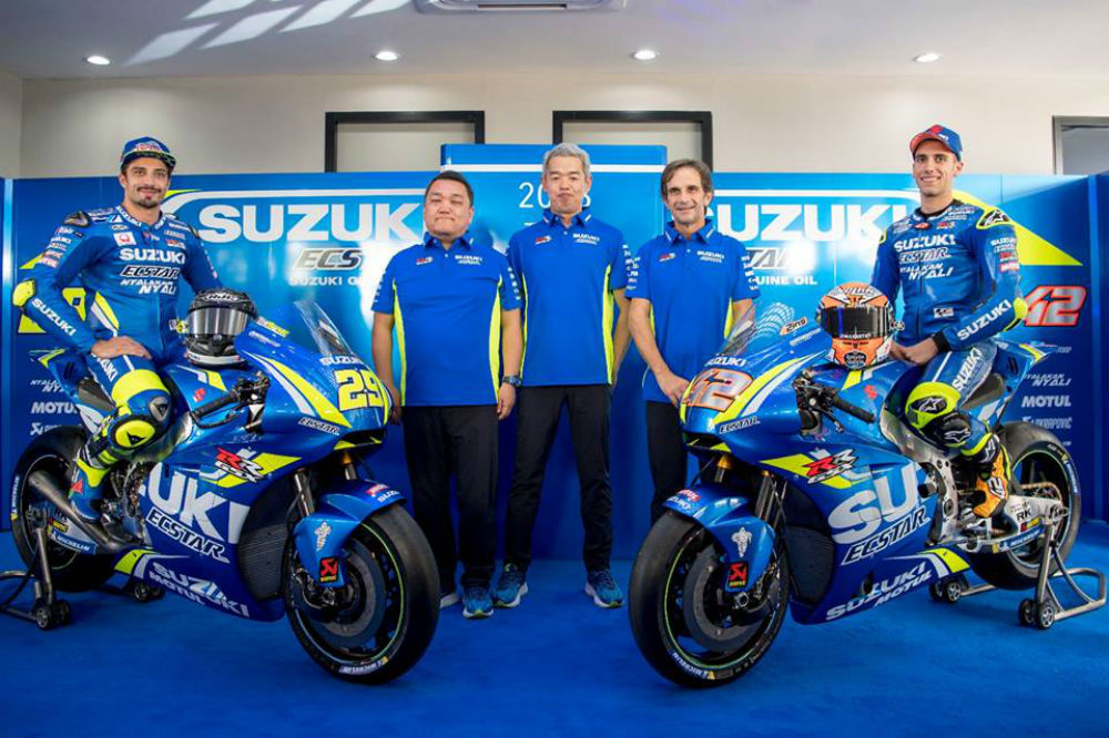 MotoGP: Suzuki apresentou nova moto