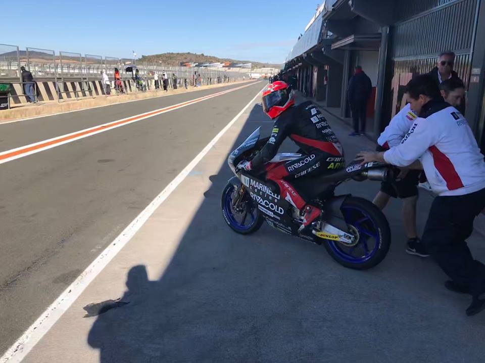 Moto3: Tony Arbolino lidera início do dia