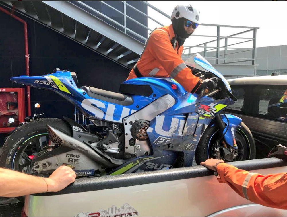 MotoGP – Vídeo: A queda de Álex Rins em Buriram