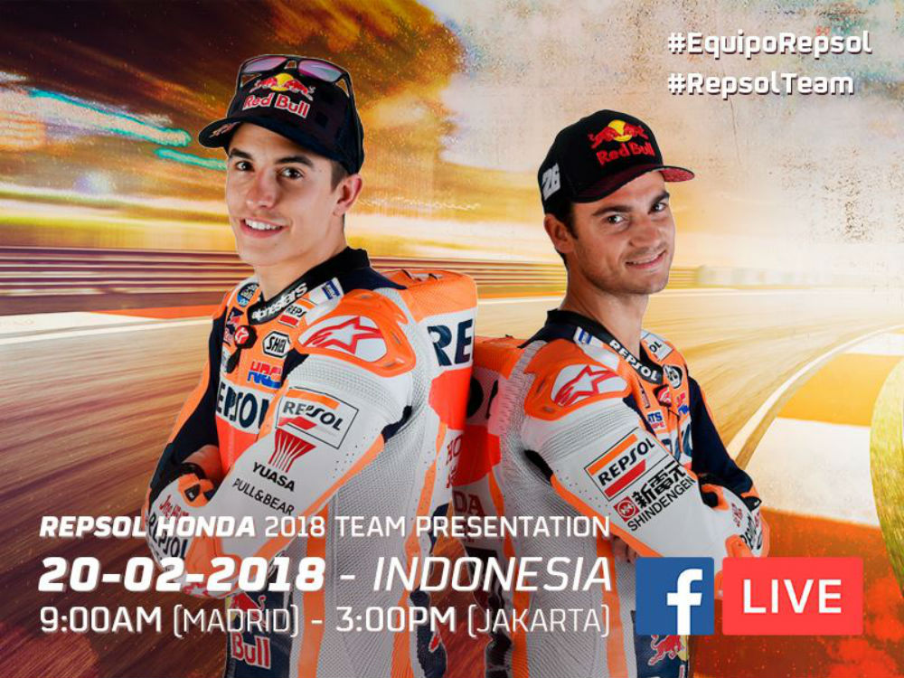 MotoGP: Honda apresenta moto de 2018 terça-feira