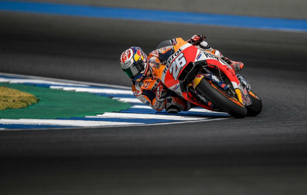 MotoGP: Dani Pedrosa na frente do segundo dia de testes