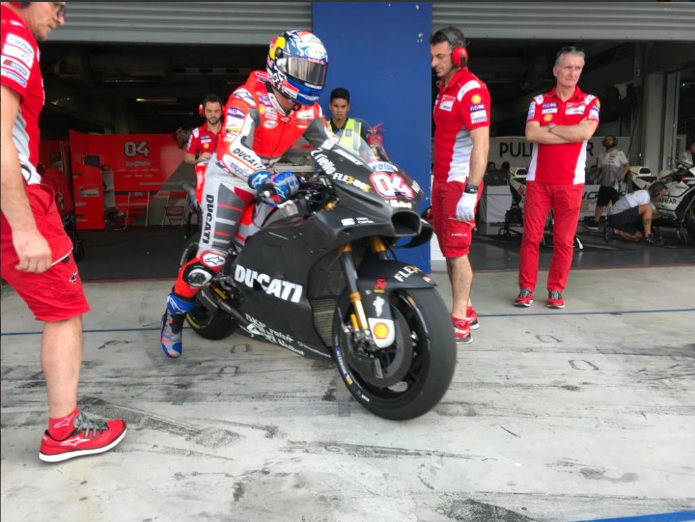 MotoGP: Ducati testa novas soluções aerodinâmicas na Tailândia