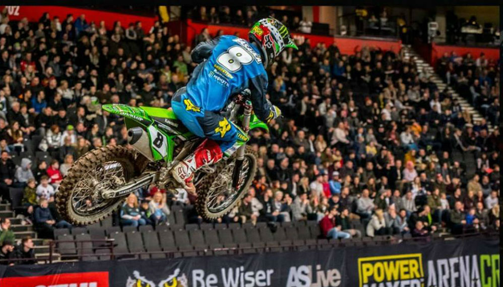 Arenacross UK: Hugo Basaúla sexto em Sheffield