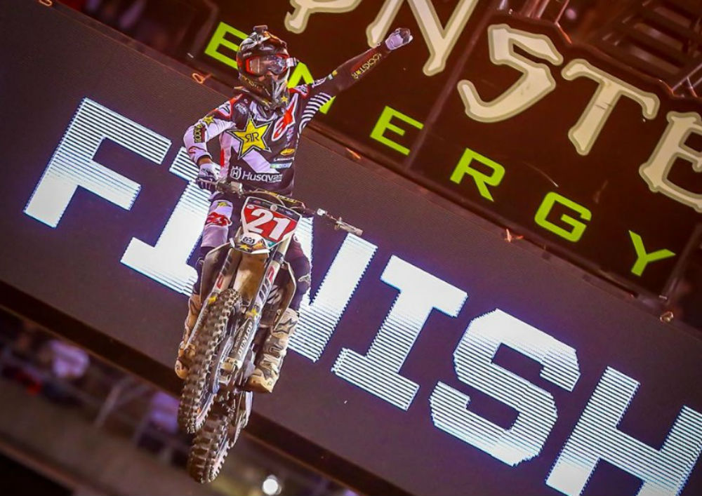 AMA Supercross: Jason Anderson alcança segunda vitória da temporada