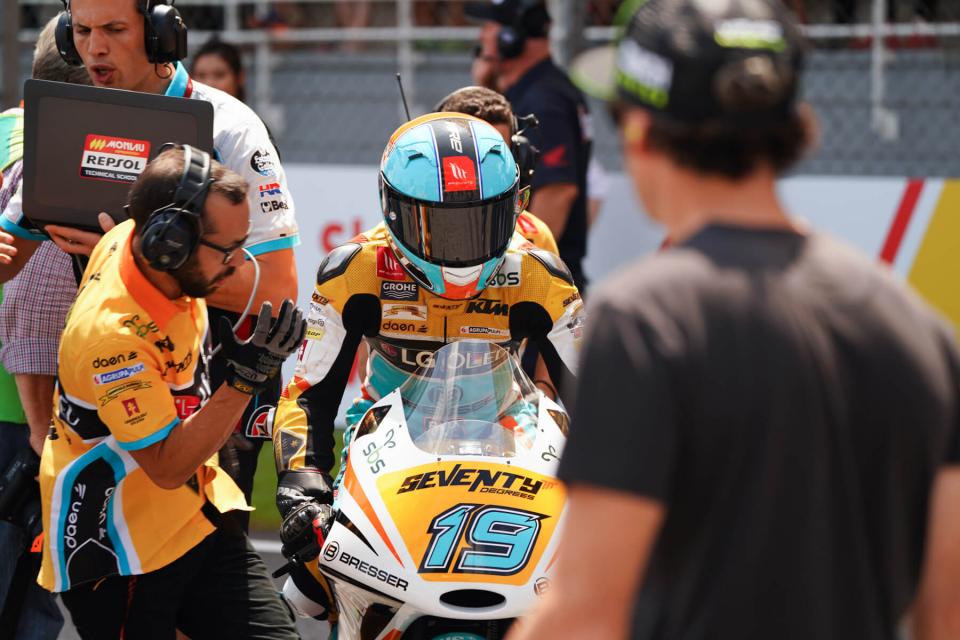 Moto3: Gabriel Rodrigo evidencia-se no Ricardo Tormo