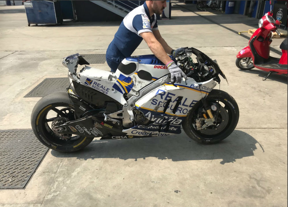 MotoGP: Pedrosa, Crutchlow, Bautista e Siméon com quedas em Buriram