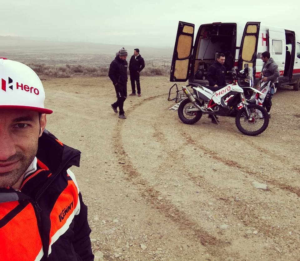 TT: Joaquim Rodrigues acompanha Hero nos testes