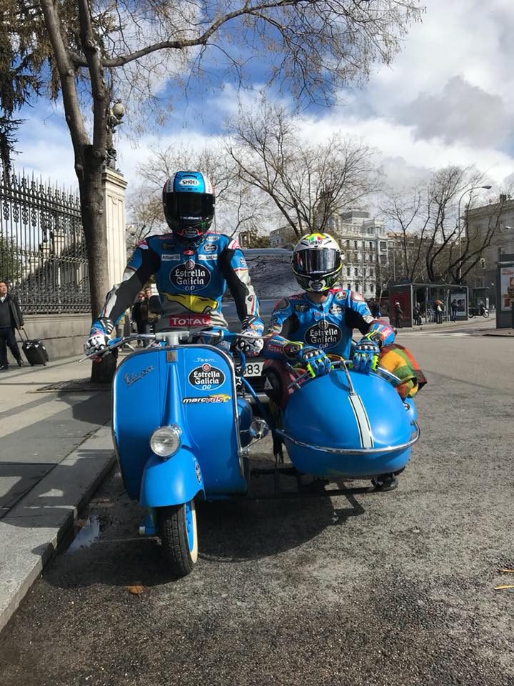 Moto2, Vídeo: Álex Márquez e Joan Mir em viagem de sidecar