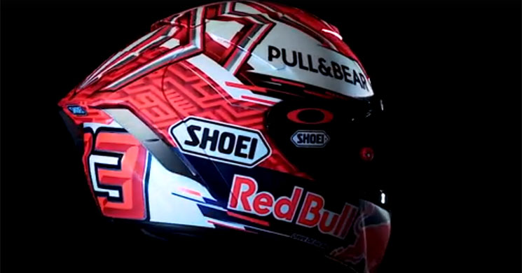 MotoGP, Vídeo: Marc Márquez apresenta o novo capacete