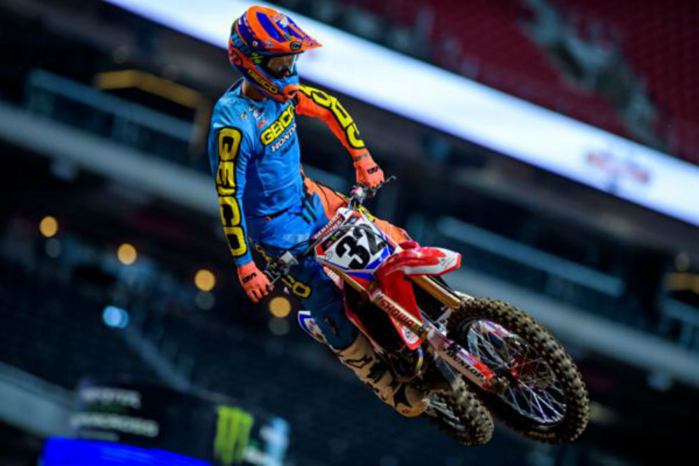 AMA Supercross: Christian Craig fica com a Honda até ao final da temporada