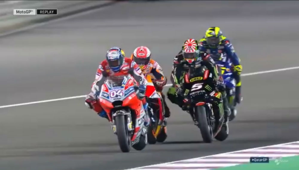 MotoGP – Vídeo: A ultrapassagem de Dovizioso e Márquez a Zarco