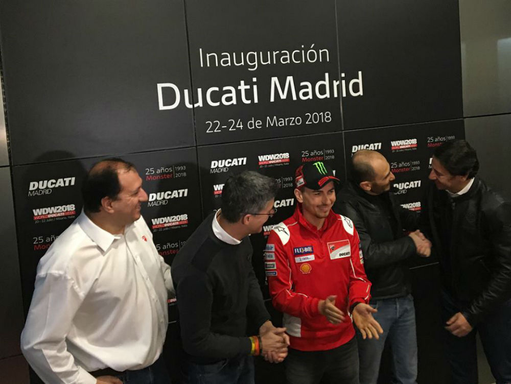 MotoGP – Jorge Lorenzo: “Quero ser o segundo Campeão do Mundo com a Ducati”