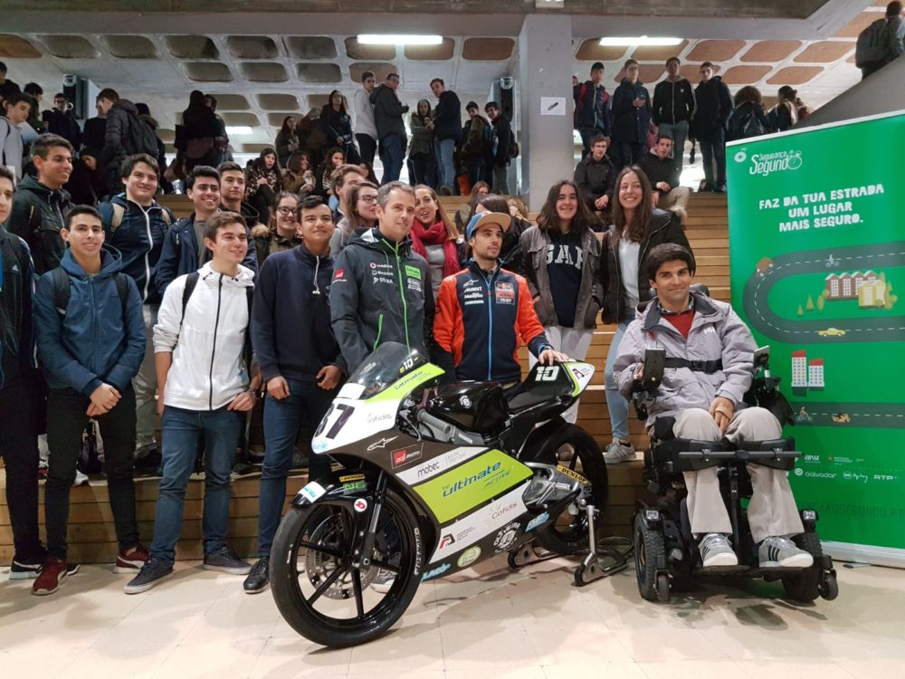 Moto2: Miguel Oliveira deu aula de Segurança Rodoviária
