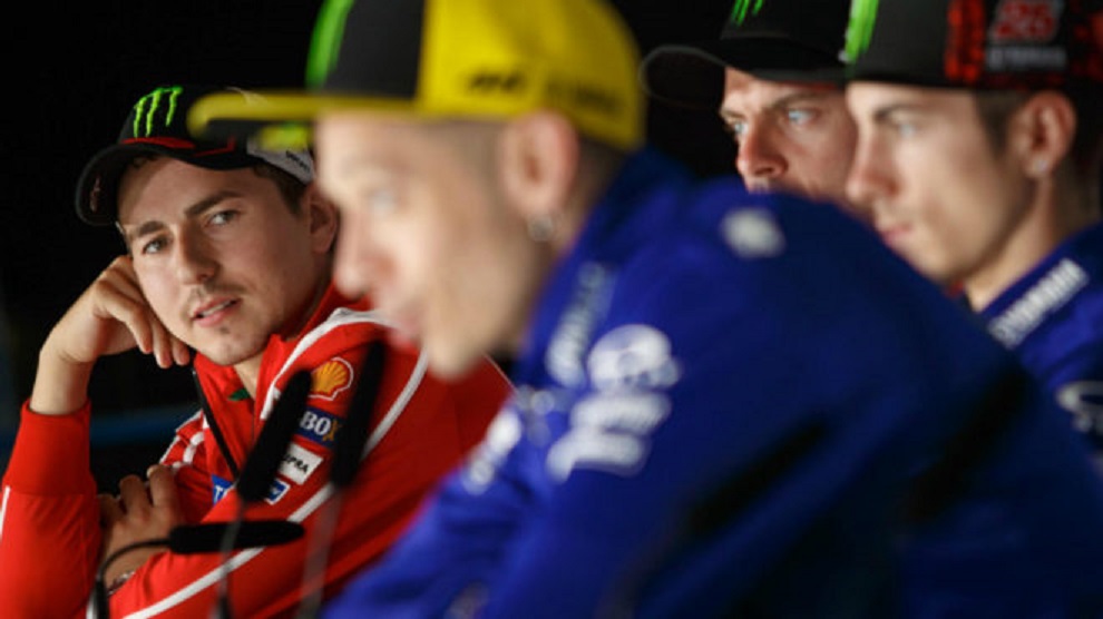MotoGP: Valentino Rossi aconselha Jorge Lorenzo