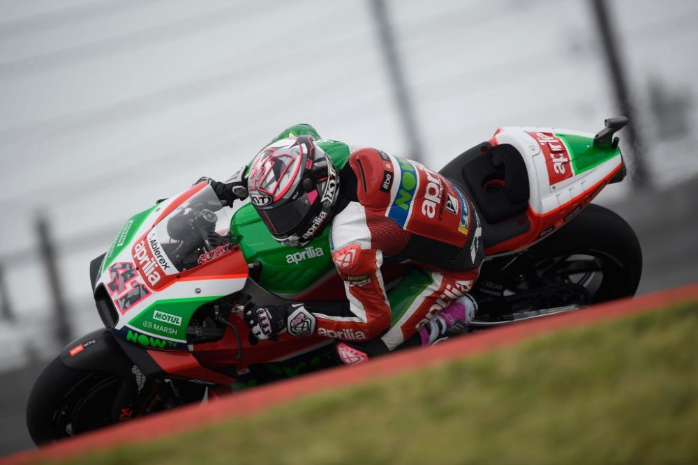 MotoGP: Aprilia testou em Austin