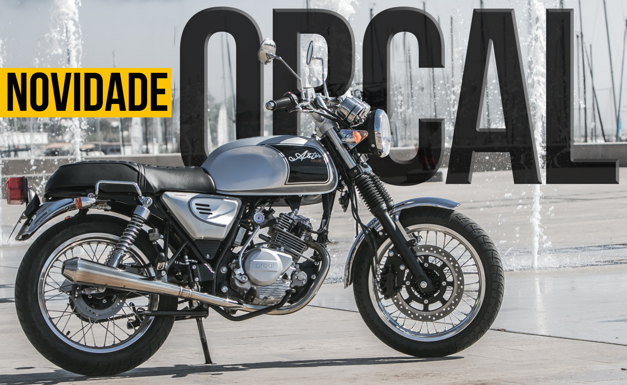 Gama ORCAL – Modelos de estilo Neo-Clássico representados pela Lusomotos