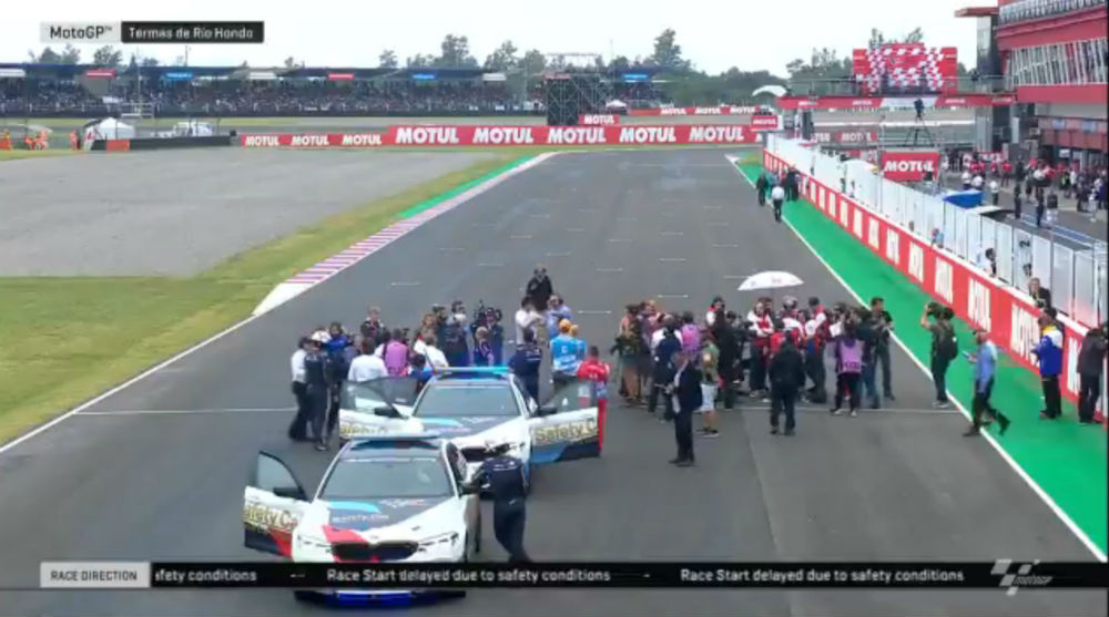 MotoGP – GP da Argentina: Atrasada a largada para a corrida de MotoGP