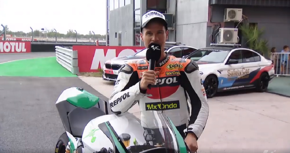 MotoE, Vídeo: Sebastián Porto exibiu a Energica