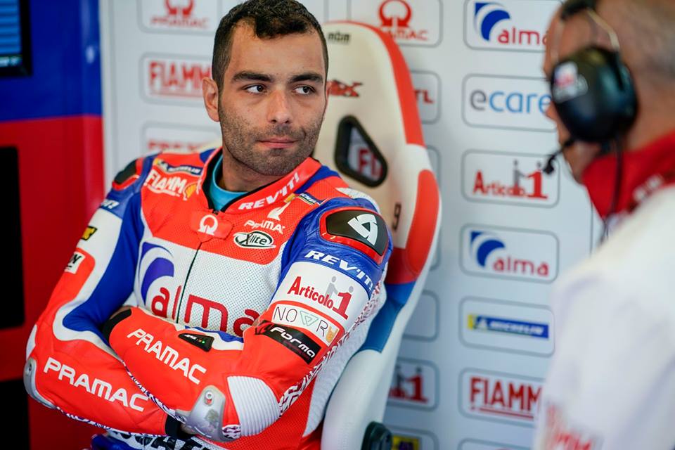 MotoGP: Danilo Petrucci aproxima-se da Ducati