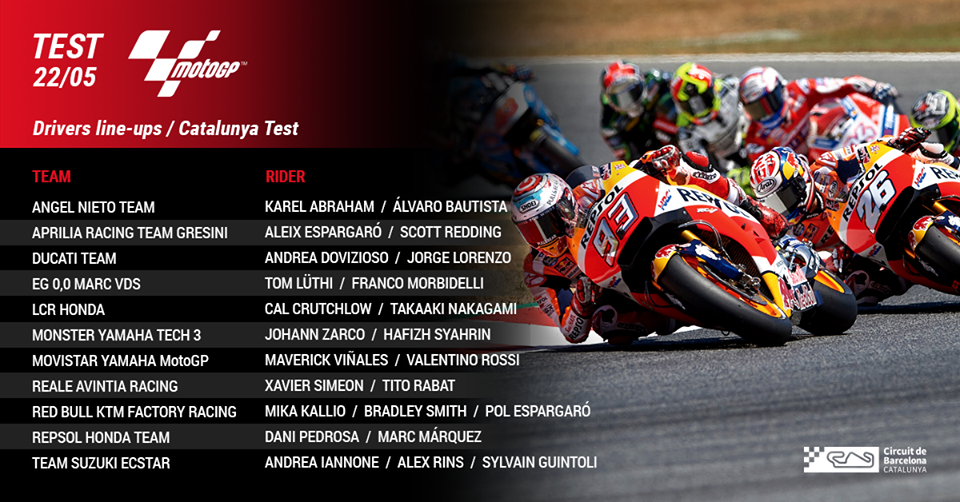 MotoGP: Testes em Barcelona